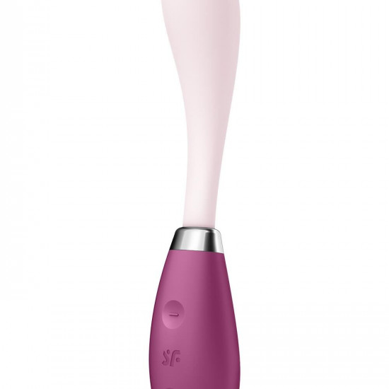 Вибратор Satisfyer G-Spot Flex 3 Red, гибкий ствол с фиксацией положения