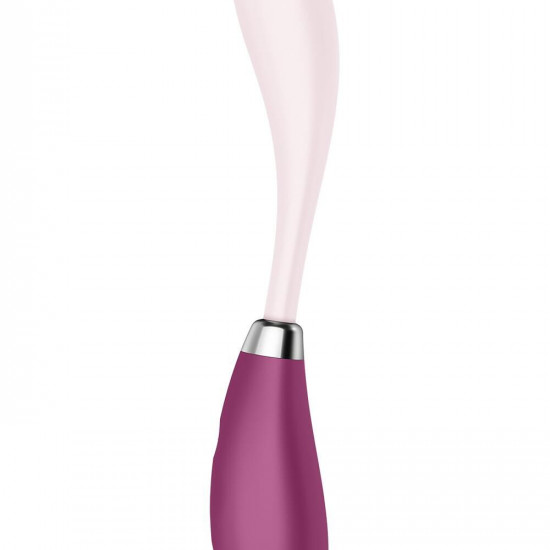 Вибратор Satisfyer G-Spot Flex 3 Red, гибкий ствол с фиксацией положения