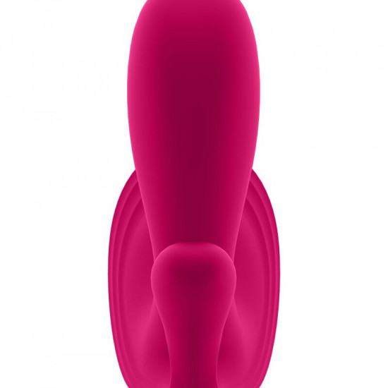 Двойной смарт-вибратор в трусики Satisfyer Top Secret+ Pink