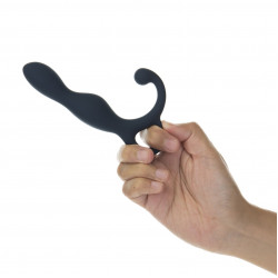 Масажер простати Lux Active LX1 Anal Trainer 5.75″, Dark Blue, віброкуля в комплекті