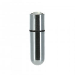 Віброкуля PowerBullet First-Class Bullet 2.5″ with Key Chain Pouch, Silver, 9 режимів вібрації