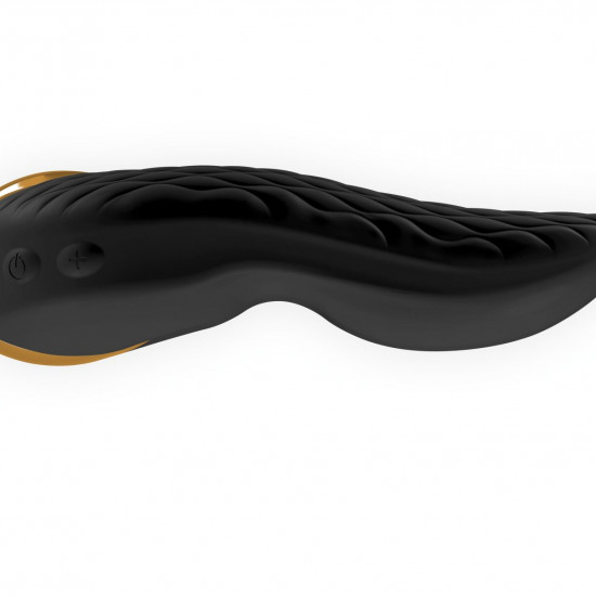 Вибратор для клитора Shunga Aiko Black, гибкие кончики