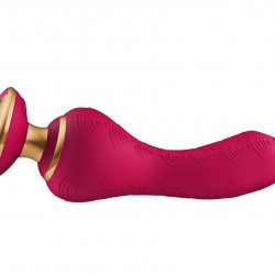 Вібратор для точки G Shunga Sanya Raspberry, гнучкий стовбур