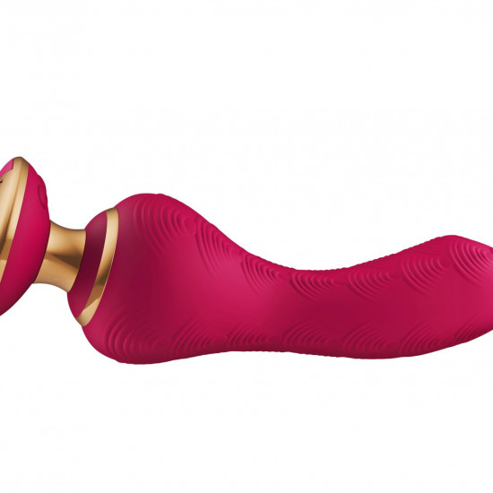 Вибратор для точки G Shunga Sanya Raspberry, гибкий ствол