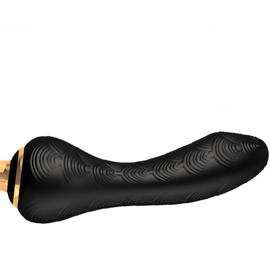 Вибратор для точки G Shunga Sanya Black, гибкий ствол