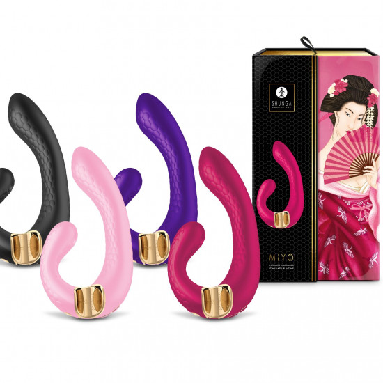 Вибратор-кролик Shunga Miyo Raspberry