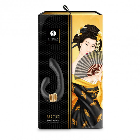 Вибратор-кролик Shunga Miyo Black