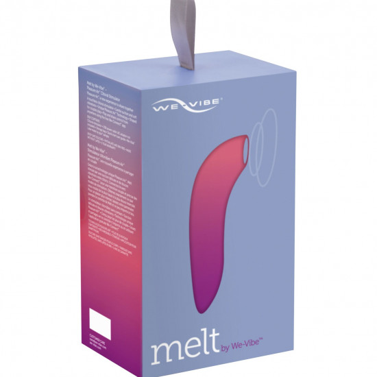 Вакуумный смарт-стимулятор для пар We-Vibe Melt Coral, удобно совмещать с проникающим сексом