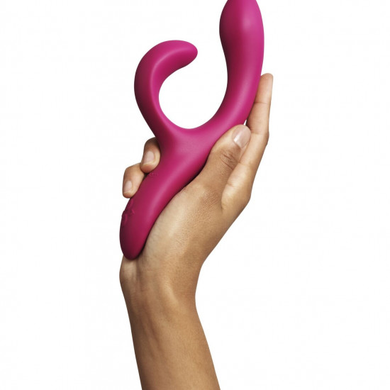 Смарт вибратор-кролик We-Vibe Nova Fuchsia, эргономичный, регулируемый угол наклона ствола