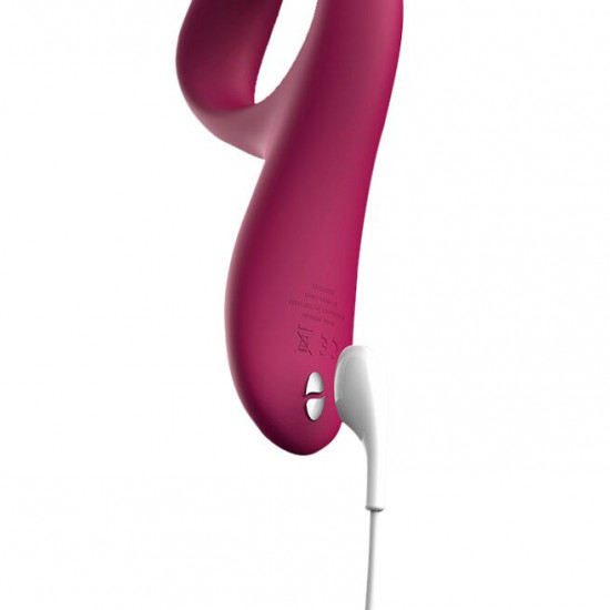 Смарт вибратор-кролик We-Vibe Nova Fuchsia, эргономичный, регулируемый угол наклона ствола