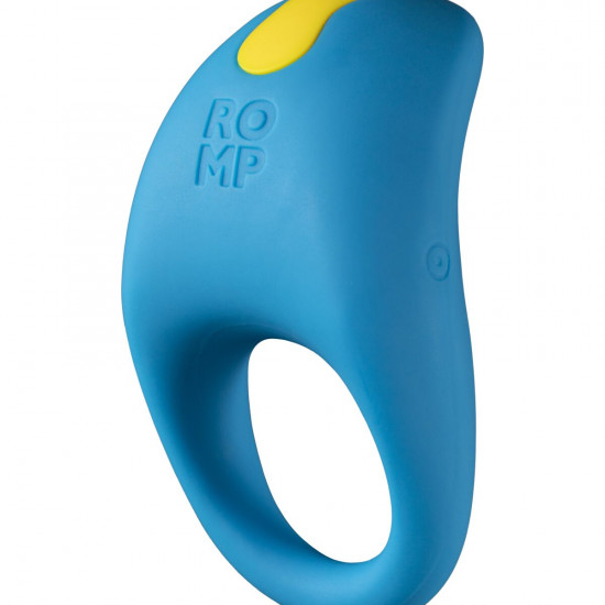 Эрекционное виброкольцо Romp Juke, особая изогнутая виброголовка, 10 вариантов стимуляции