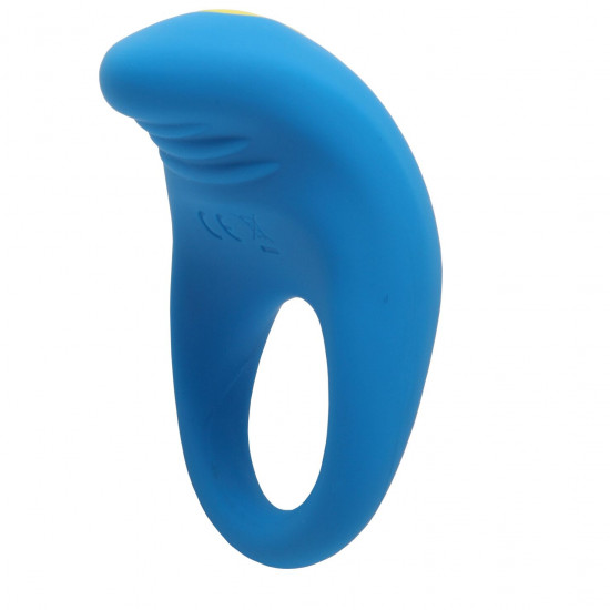 Эрекционное виброкольцо Romp Juke, особая изогнутая виброголовка, 10 вариантов стимуляции