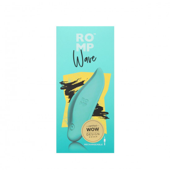 Клиторальный вибратор Wave by Romp, можно носить под одеждой, 10 вариантов стимуляции