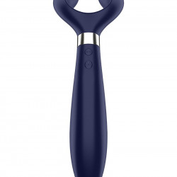 Вібратор для пар Satisfyer Endless Fun Blue, три мотори, багатофункціональний
