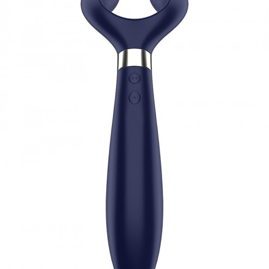 Вибратор для пар Satisfyer Endless Fun Blue, три мотора, многофункциональный