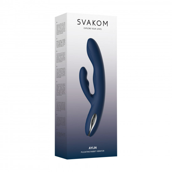 Вибратор-кролик Svakom Aylin, пульсирующая область для точки G