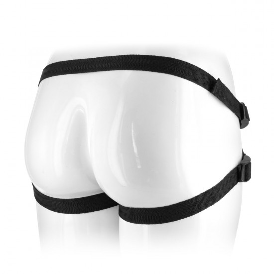 Женский страпон-трусики 2в1 Real Body — Mike: длина 13 см, диам. 3,8 см, трусики и фаллоимитатор