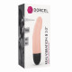 Вибратор Dorcel Real Vibration S Flesh 2.0, диам 3,7см, перезаряжаемый, для точки G