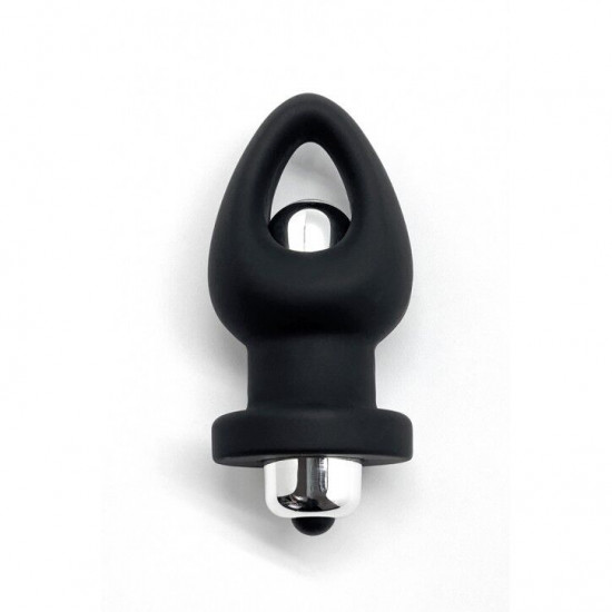 Анальная пробка Wooomy Orny со съемной вибропулей, 1 режим вибрации, диаметр 3,6 см, длина 8,4 см