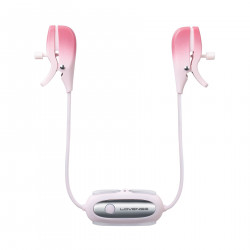 Смарт-вібратор для грудей Lovense Gemini, регулювання стискання соска, можна носити