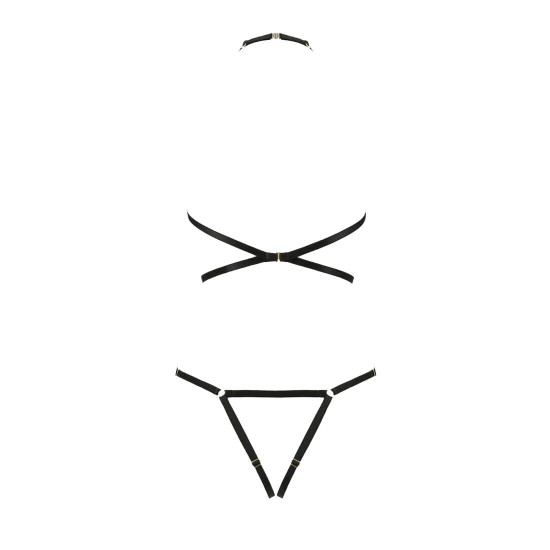 Женское боди-портупея Passion Exclusive Ivena XXL/XXXL, black