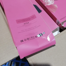 Ляскалка-сердечко з пір’ячком Obsessive A704 Crop & Tickler (м'ята упаковка!!!)