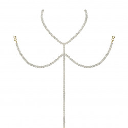 (SALE) Намисто під перлини на декольте Obsessive A757 necklace pearl