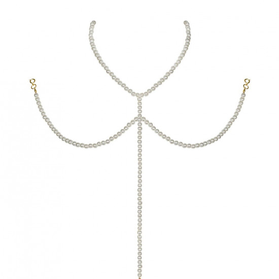 (SALE) Ожерелье под жемчуг на декольте Obsessive A757 necklace pearl