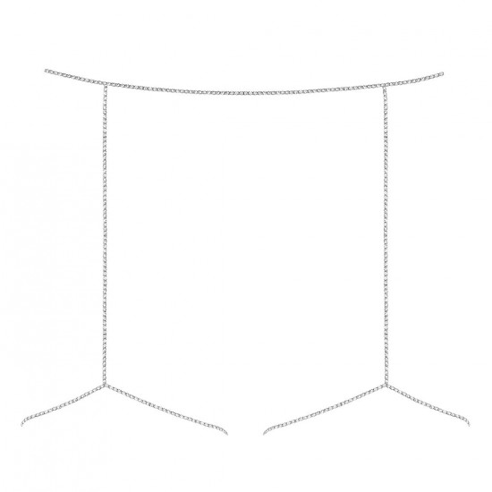 (SALE) Цепочка-гартеры с камнями Obsessive Bijou 905