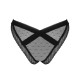 (SALE) Кружевные трусики с заниженной талией Obsessive Estiqua panties XS/S, black