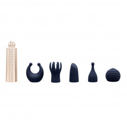 Вібромасажер Pillow Talk Secrets Desires 6-Piece Mini Massager Set - Navy