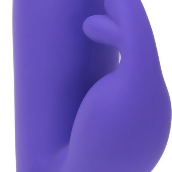 Вибратор-кролик Touch by SWAN - Trio Purple, сенсорное управление, ротация, диаметр 3,8 см