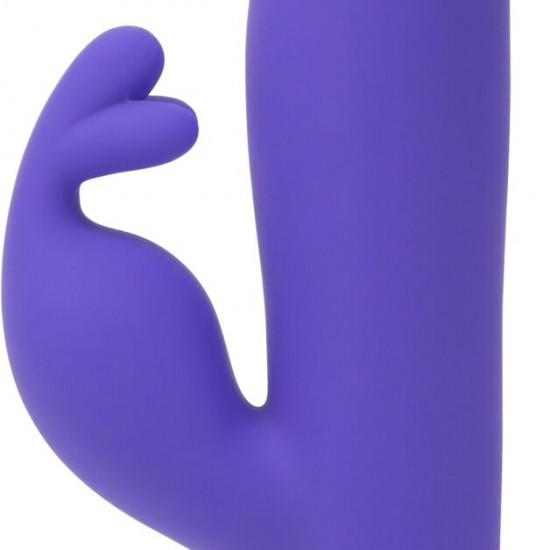 Вибратор-кролик Touch by SWAN - Trio Purple, сенсорное управление, ротация, диаметр 3,8 см