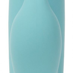 Вібратор-кролик Touch by SWAN - Trio Teal, сенсорне керування, ротація, діаметр 3,8 см