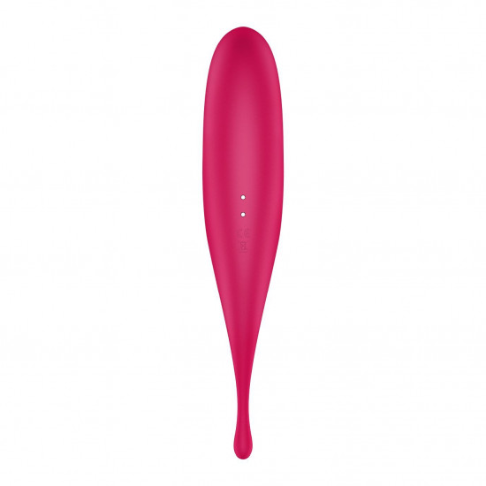 Вибратор для клитора с вакуумной стимуляцией Satisfyer Twirling Pro Red