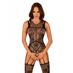 (SALE) Бодістокінг Obsessive Bodystocking F239 S/M/L, з доступом