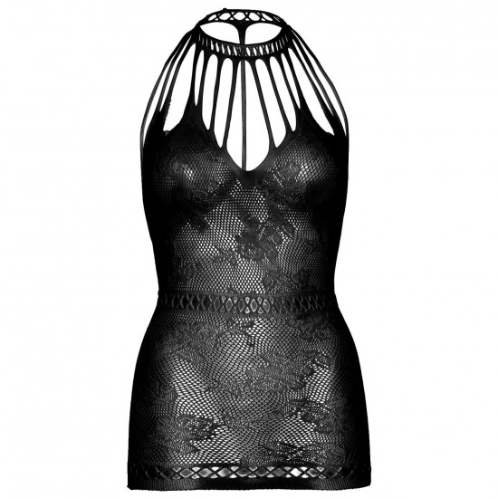 Ажурное платье-сетка Leg Avenue Lace mini dress with cut-outs Black, one size