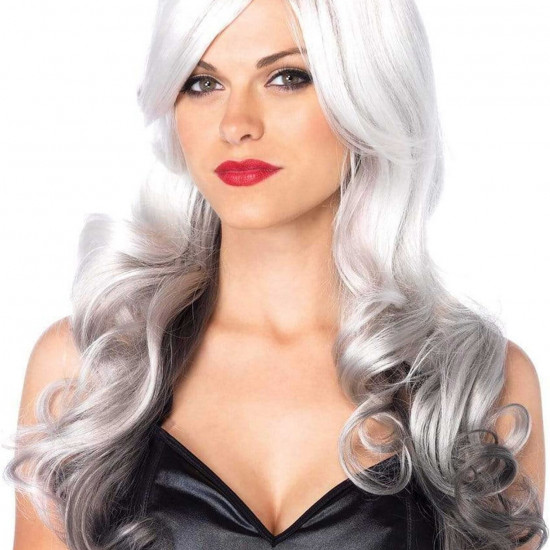 Leg Avenue Allure Multi Color Wig Grey/Black