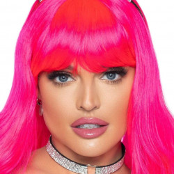 Набір кішечки Leg Avenue Cat ear headband and choker, чокер та вушка, прикрашений стразами