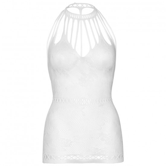Ажурное платье-сетка Leg Avenue Lace mini dress with cut-outs White, one size