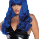 Волнистый парик Leg Avenue Misfit Long Wavy Wig Blue, длинный, реалистичный вид, 61 см
