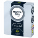 Презервативы Mister Size - pure feel - 49 (3 condoms), толщина 0,05 мм