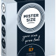 Презервативы Mister Size - pure feel - 57 (3 condoms), толщина 0,05 мм