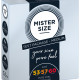 Набор презервативов Mister Size - pure feel - 53–57–60 (3 condoms), 3 размера, толщина 0,05 мм