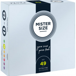 Презервативи Mister Size - pure feel - 49 (36 condoms), товщина 0,05 мм
