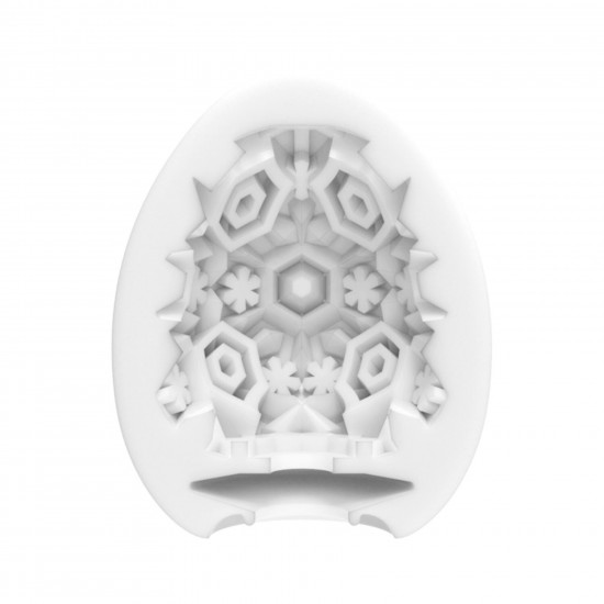 Мастурбатор-яйцо Tenga Egg Snow Crystal с охлаждающим лубрикантом