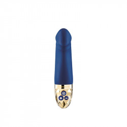 Вібратор Mystim Real Deal Neil Blue, потужний мотор, 8 режимів