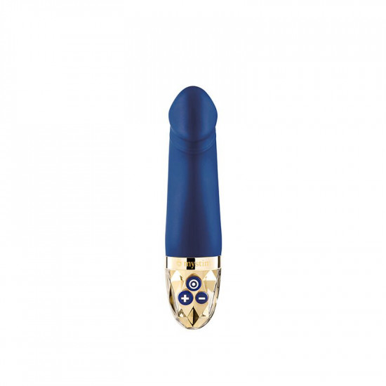 Вибратор Mystim Real Deal Neil Blue, мощный мотор, 8 режимов