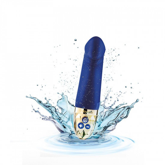 Вибратор Mystim Real Deal Neil Blue, мощный мотор, 8 режимов