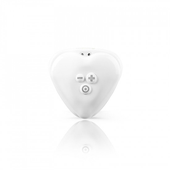 Вибратор для клитора Mystim Heart´s Desire White, 8 режимов, очень мощный